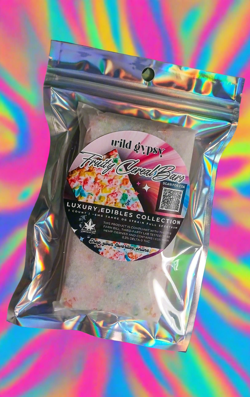 Δ9 Full Spectrum Fruity Cereal Bars - 6mg.